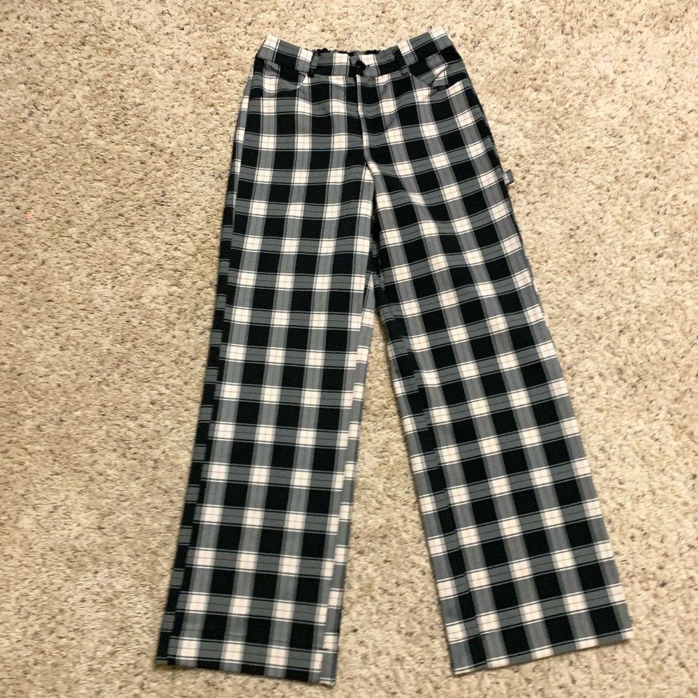FOREVER 21 Plaid Pant size M